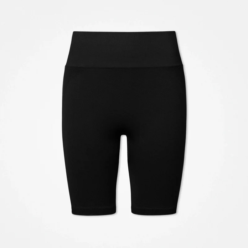 Booty Scrunch Shorts Damen | Schwarz