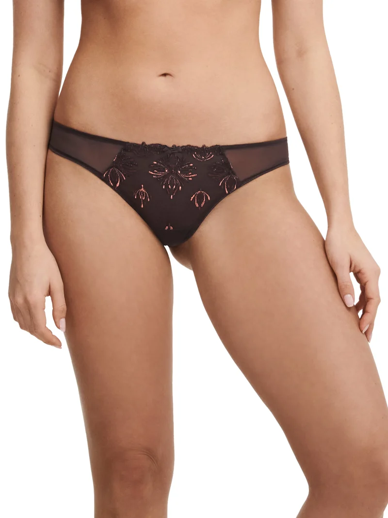 Chantelle - Champs Elysees Tanga Glossy Brown