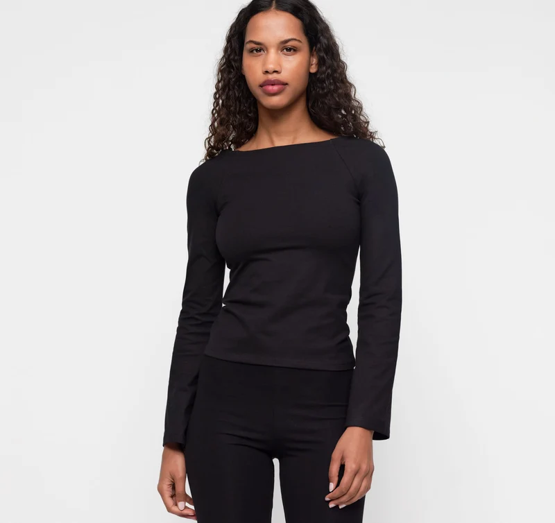 Core Boat Neck Long Sleeve