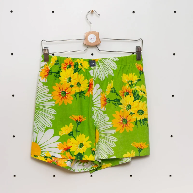 soki Upcycling Boxershorts Gr. XL – Unikat aus Bettwäsche