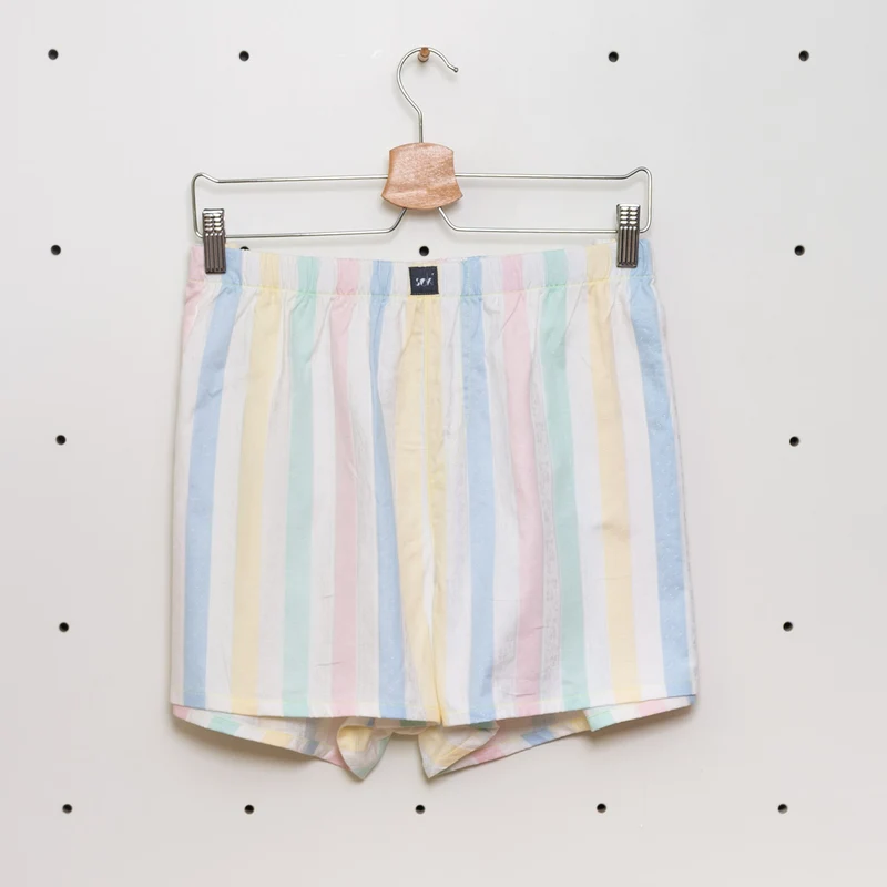soki Upcycling Boxershorts Gr. XL – Unikat aus Bettwäsche