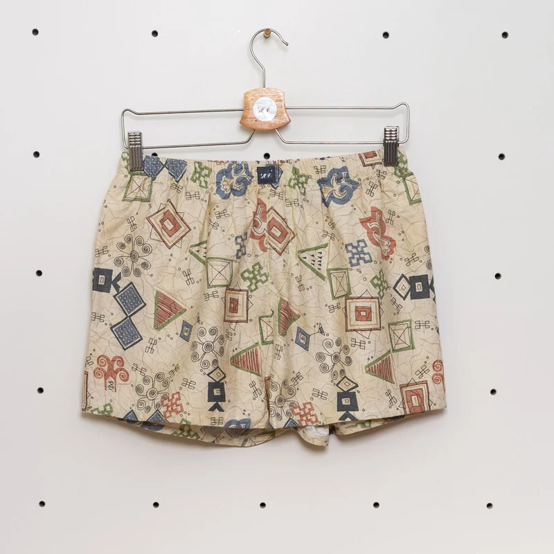 soki Upcycling Boxershorts Gr. S – Unikat aus Bettwäsche