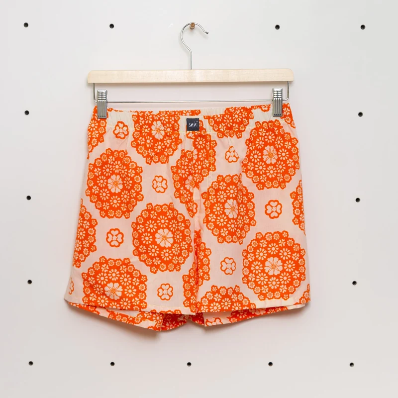 soki Upcycling Boxershorts Gr. L – Unikat aus Bettwäsche