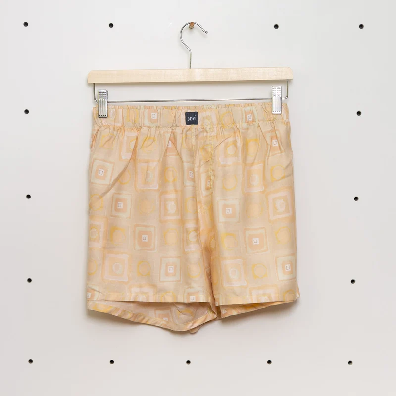 soki Upcycling Boxershorts Gr. L – Unikat aus Bettwäsche
