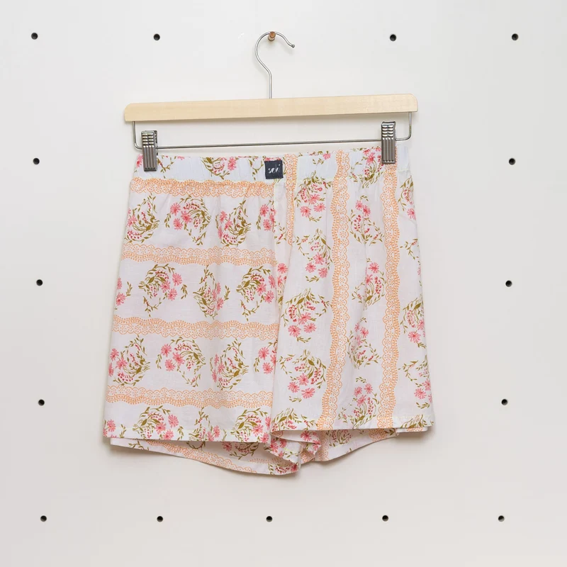 soki Upcycling Boxershorts Gr. L – Unikat aus Bettwäsche