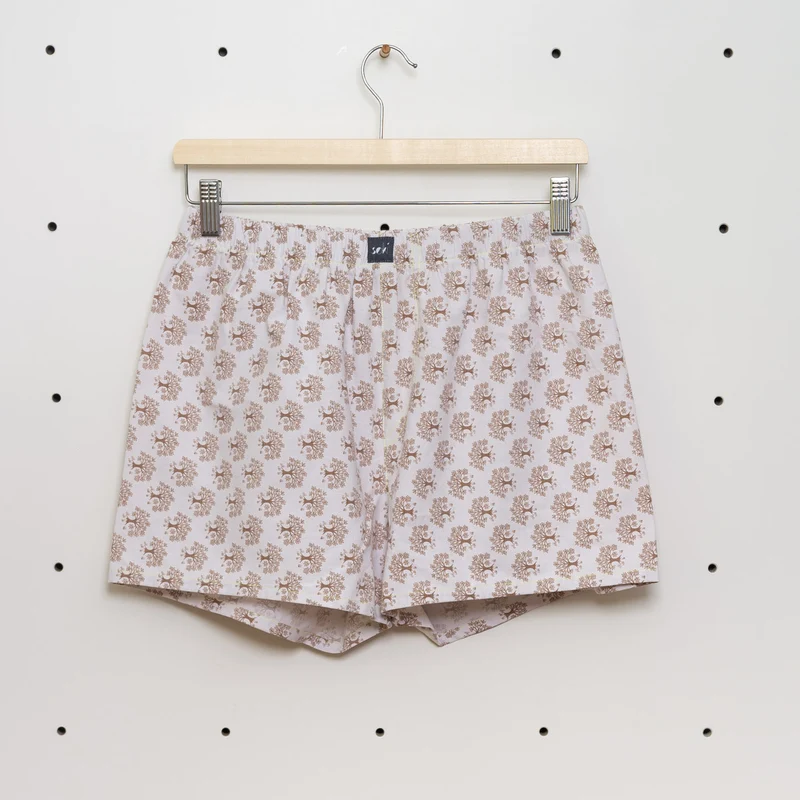 soki Upcycling Boxershorts Gr. S – Unikat aus Bettwäsche