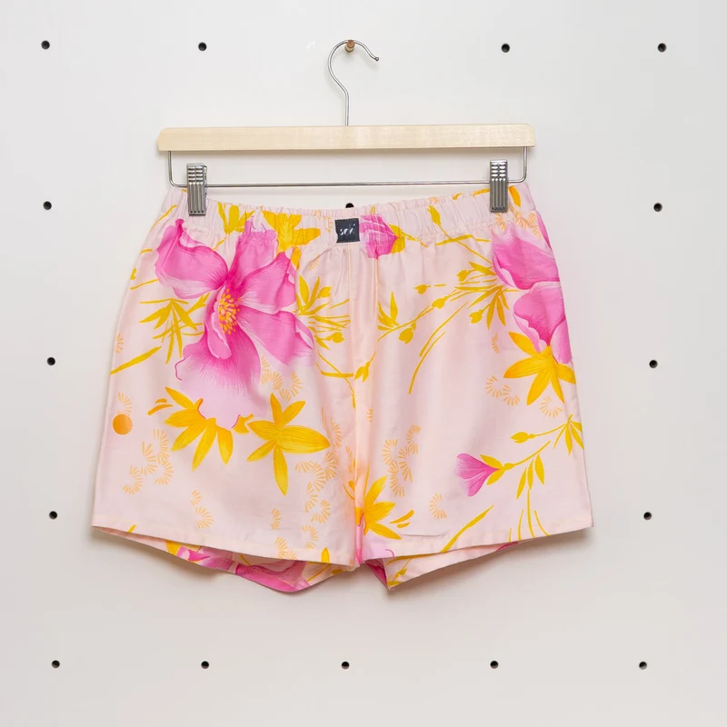 soki Upcycling Boxershorts Gr. S – Unikat aus Bettwäsche