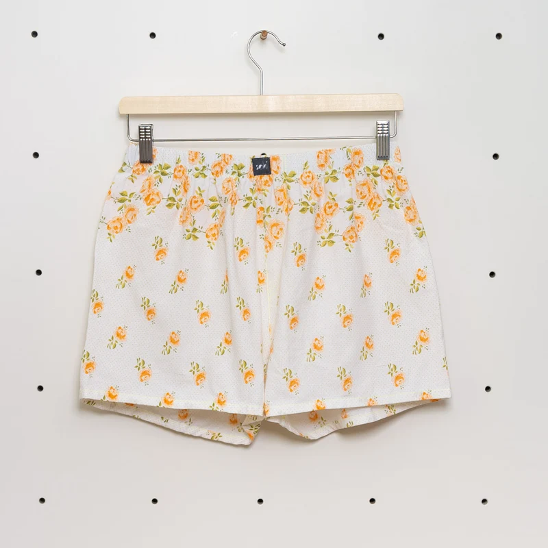 soki Upcycling Boxershorts Gr. S – Unikat aus Bettwäsche
