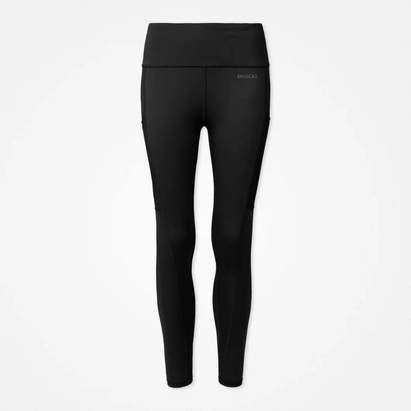 Leggings mit Tasche | Schwarz