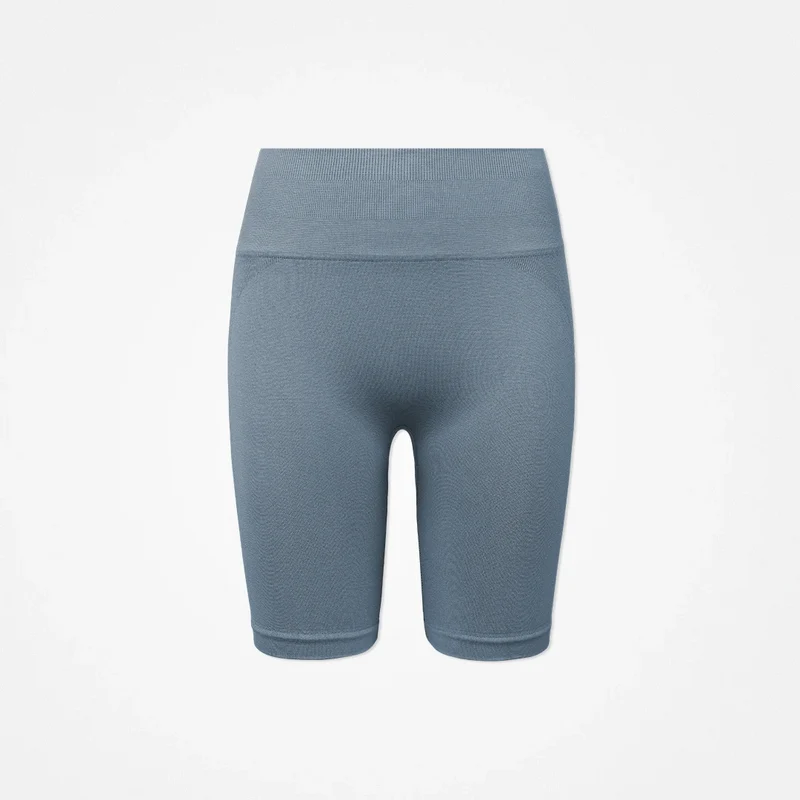 Radlerhose Seamless Damen | Taubenblau