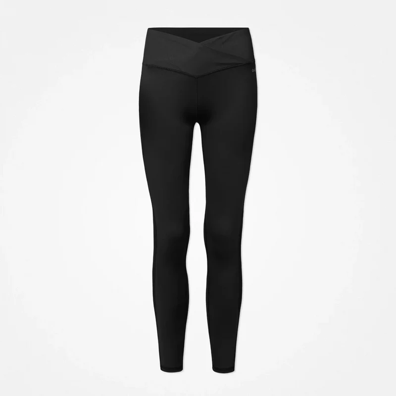 High Waist Leggings V Cross | Schwarz