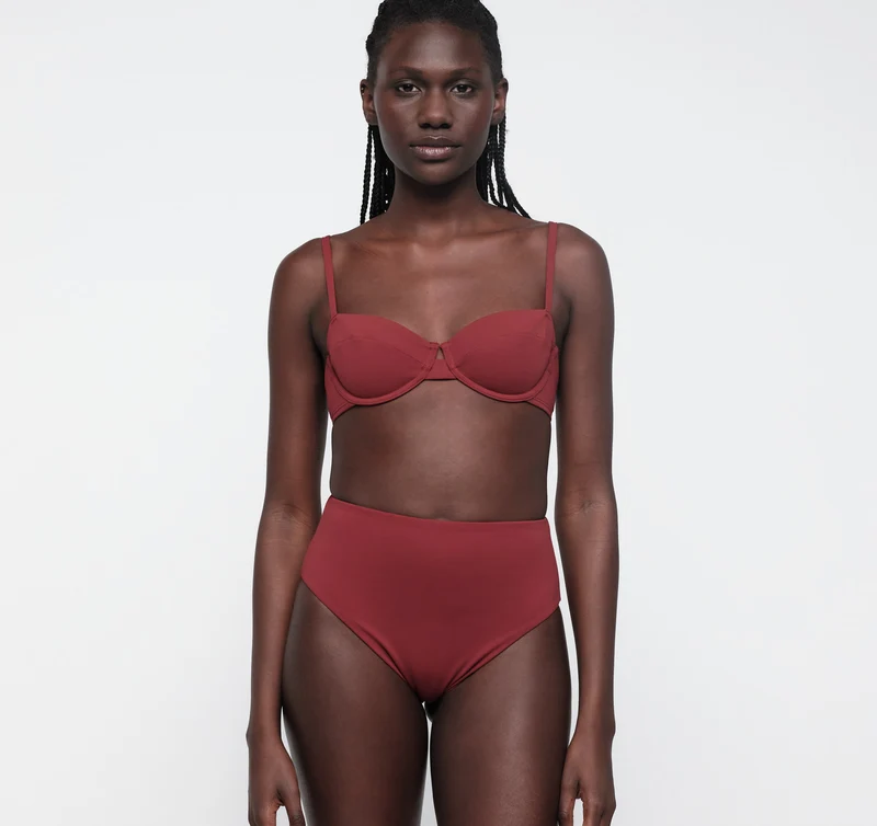 Swim High-Rise Bikini Bottom