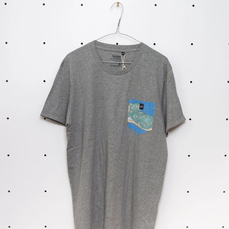 Nachhaltiges Pocket T-Shirt Gr. XL - Made in Germany