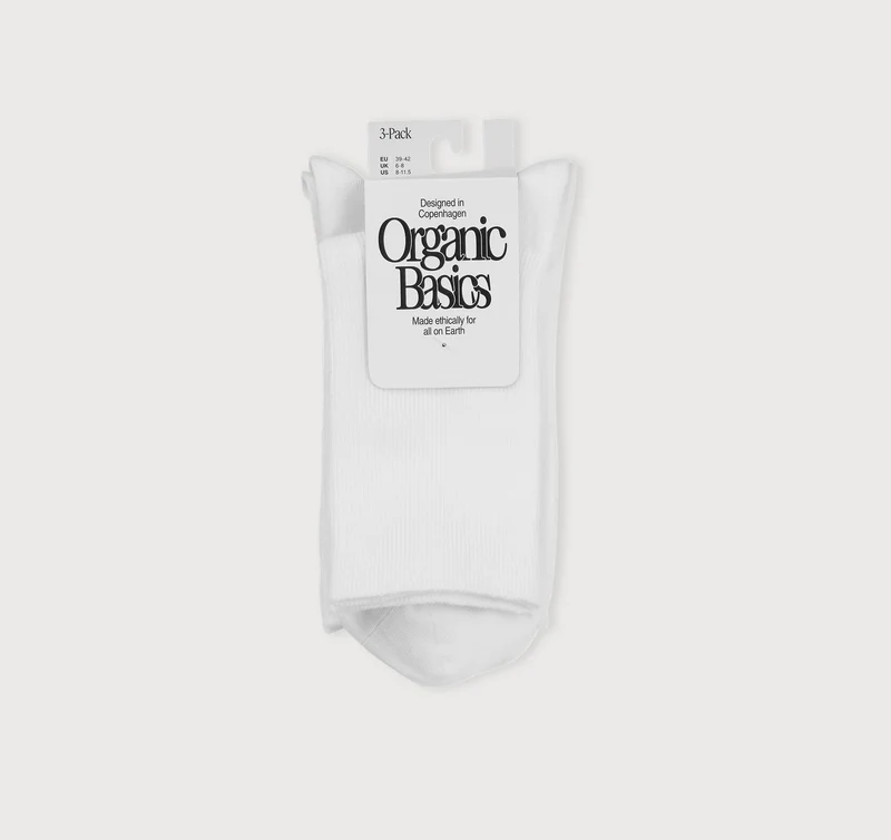 Core Crew Rib Socks 3-Pack