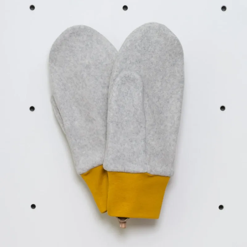 Nachhaltige Fleece Fäustlinge Gr. L - Made in Germany