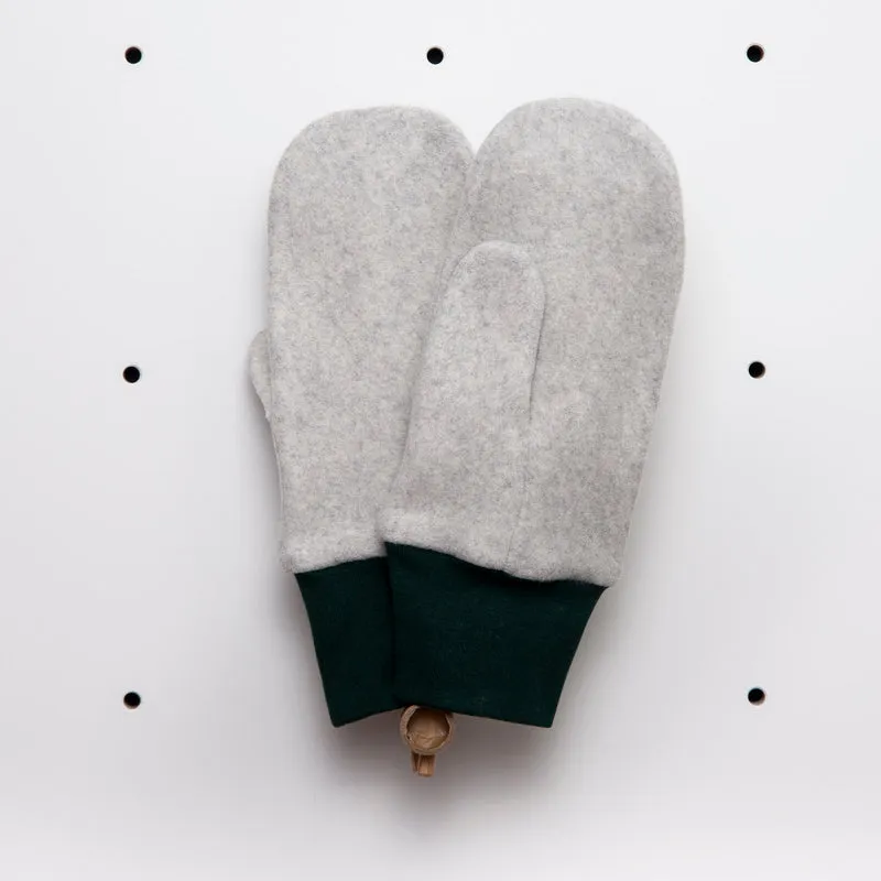 Nachhaltige Fleece Fäustlinge Gr. L - Made in Germany