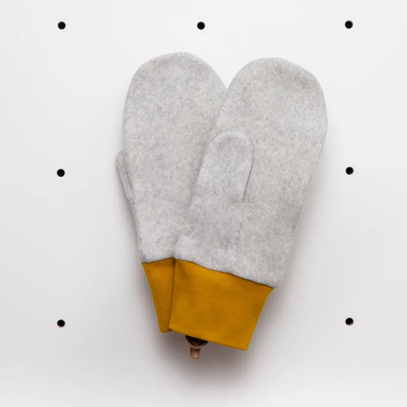 Nachhaltige Fleece Fäustlinge Gr. L - Made in Germany