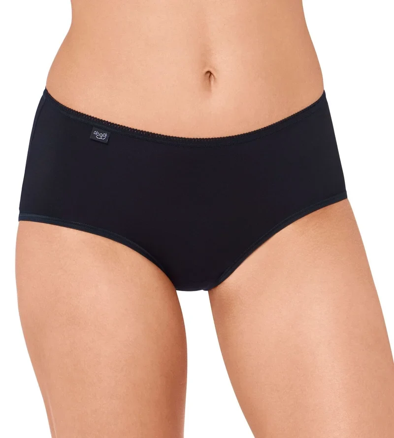 Sloggi - 24/7 Mikrofaser-Slip Schwarz