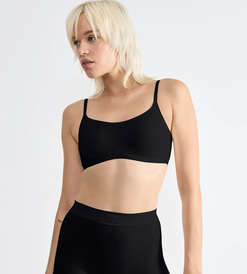 Sloggi - Go Daily Baumwoll-Top Schwarz