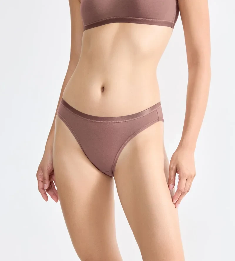 Sloggi - Go Daily Baumwoll-Mini-Slip Kakao