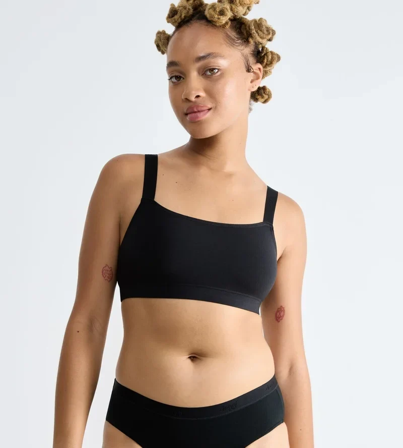 Sloggi - Go Casual Top Schwarz