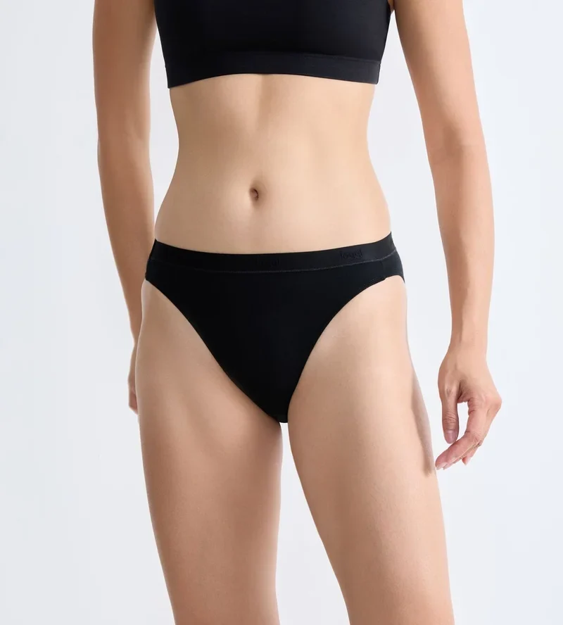 Sloggi - Go Casual High Leg Brief Schwarz