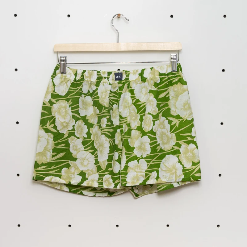 soki Upcycling Boxershorts Gr. S – Unikat aus Bettwäsche