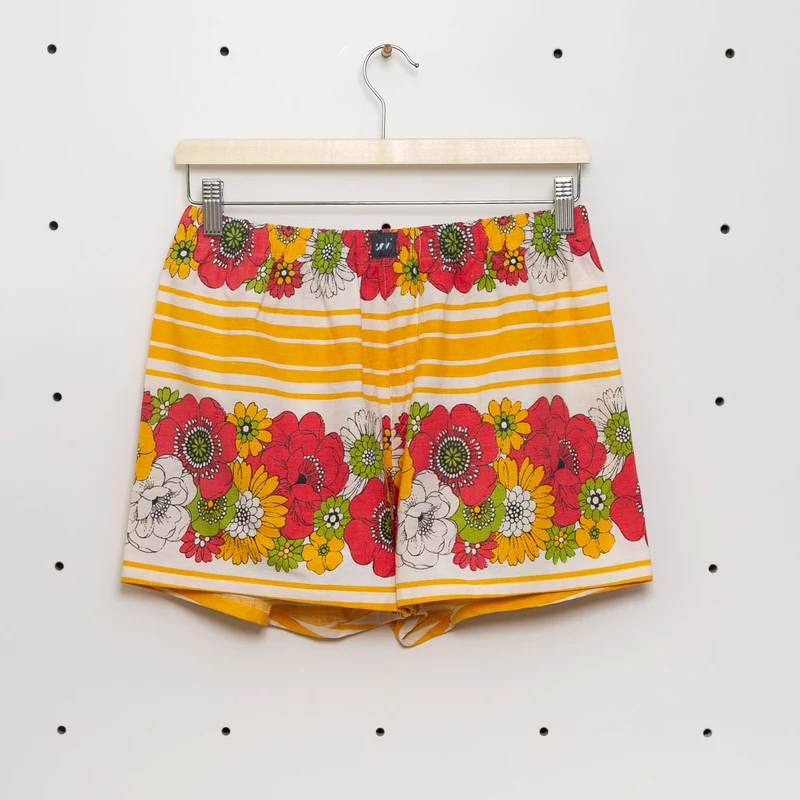 soki Upcycling Boxershorts Gr. S – Unikat aus Bettwäsche
