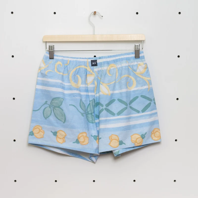 soki Upcycling Boxershorts Gr. S – Unikat aus Bettwäsche