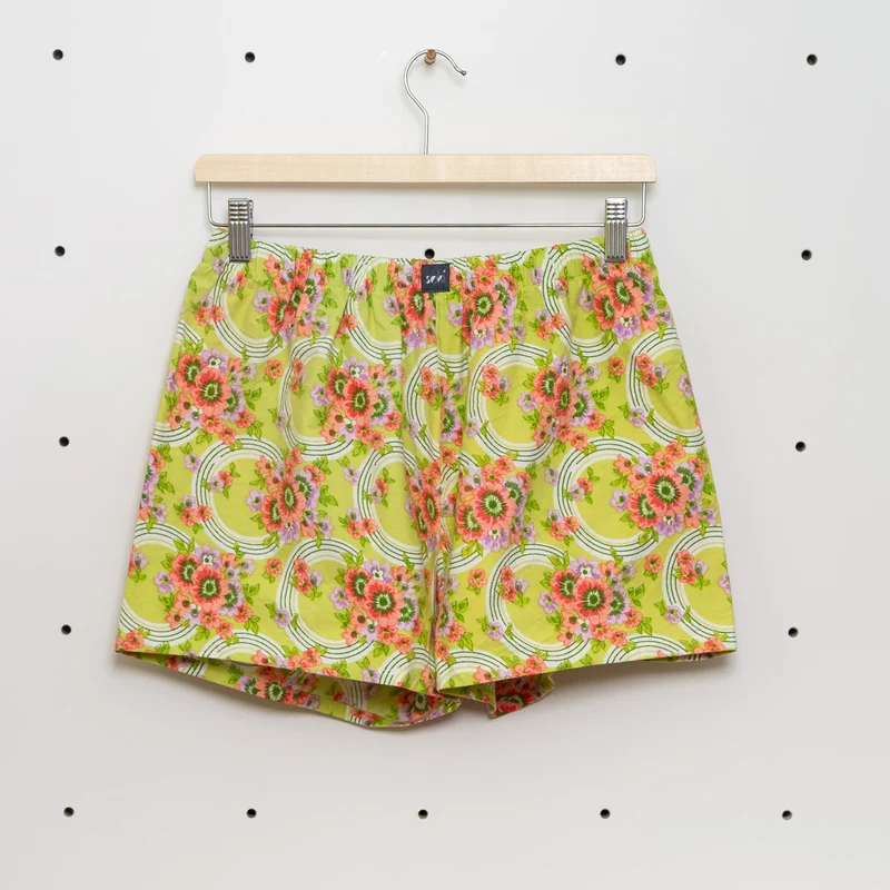 soki Upcycling Boxershorts Gr. S – Unikat aus Bettwäsche