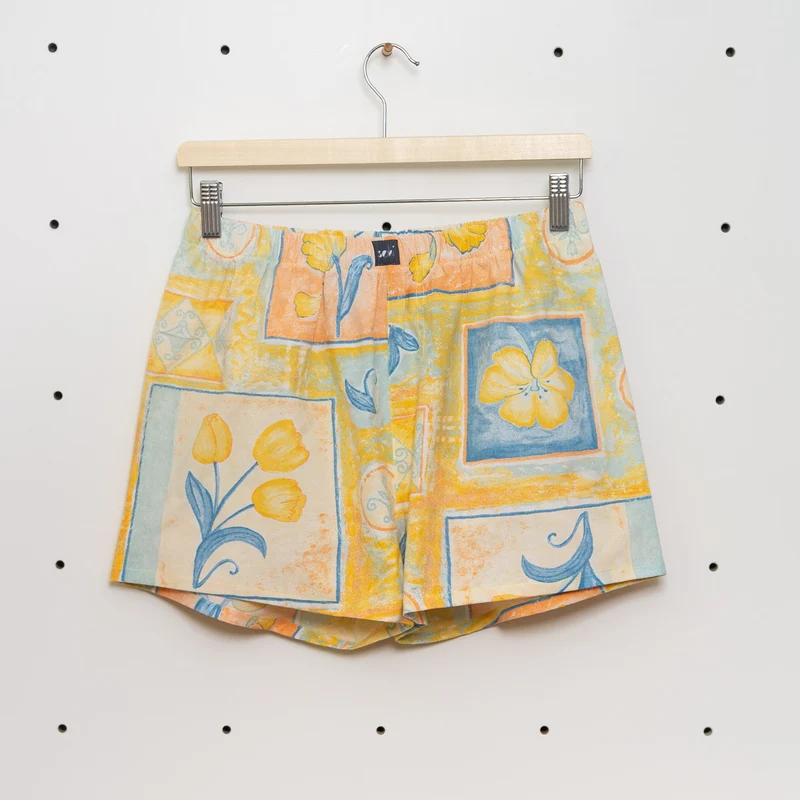 soki Upcycling Boxershorts Gr. S – Unikat aus Bettwäsche