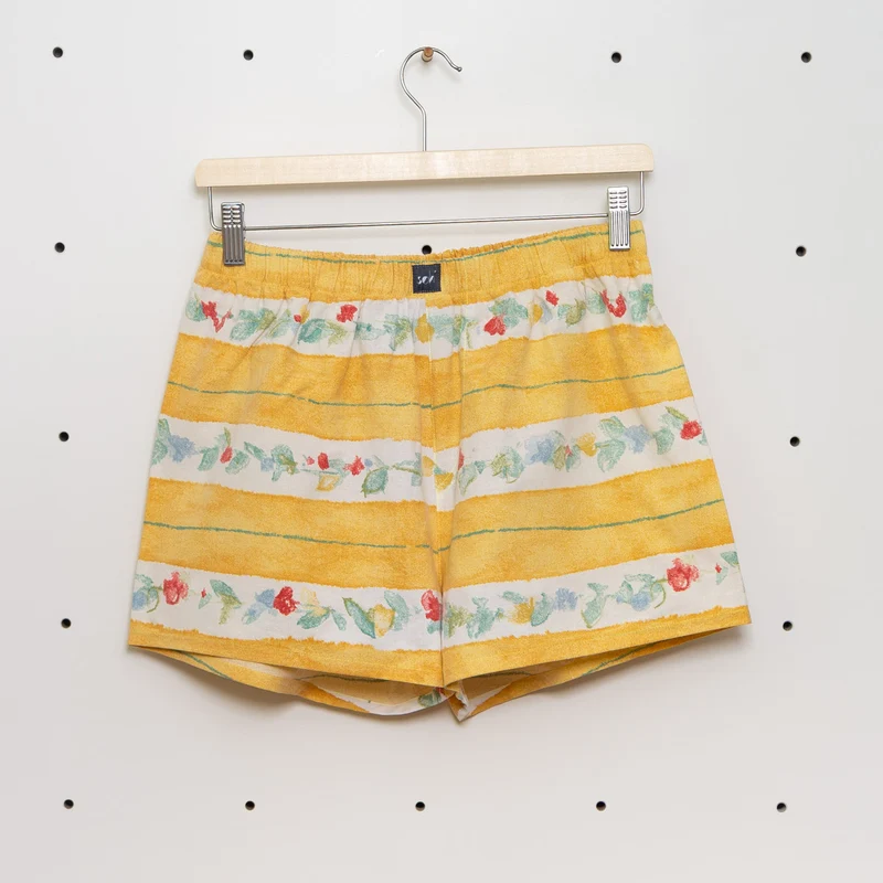 soki Upcycling Boxershorts Gr. S – Unikat aus Bettwäsche