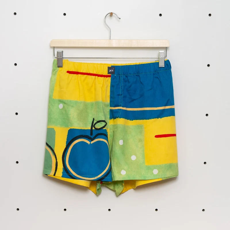 soki Upcycling Boxershorts Gr. XL – Unikat aus Bettwäsche