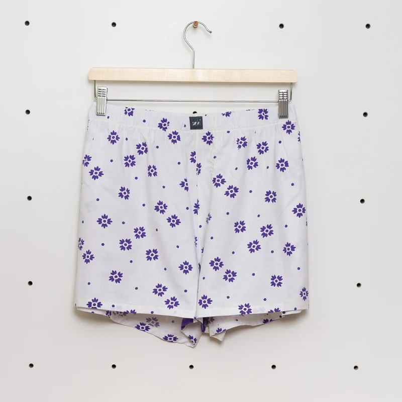 soki Upcycling Boxershorts Gr. XL – Unikat aus Bettwäsche