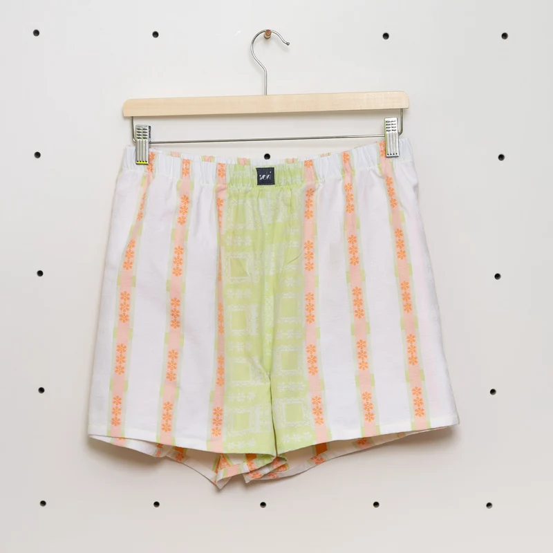 soki Upcycling Boxershorts Gr. XL – Unikat aus Bettwäsche