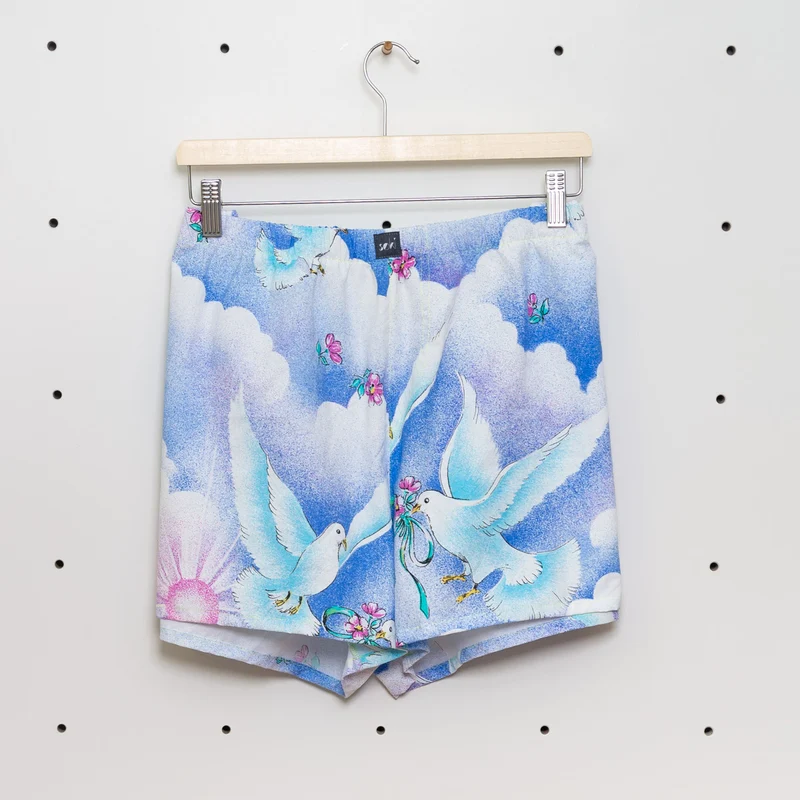 soki Upcycling Boxershorts Gr. XL – Unikat aus Bettwäsche
