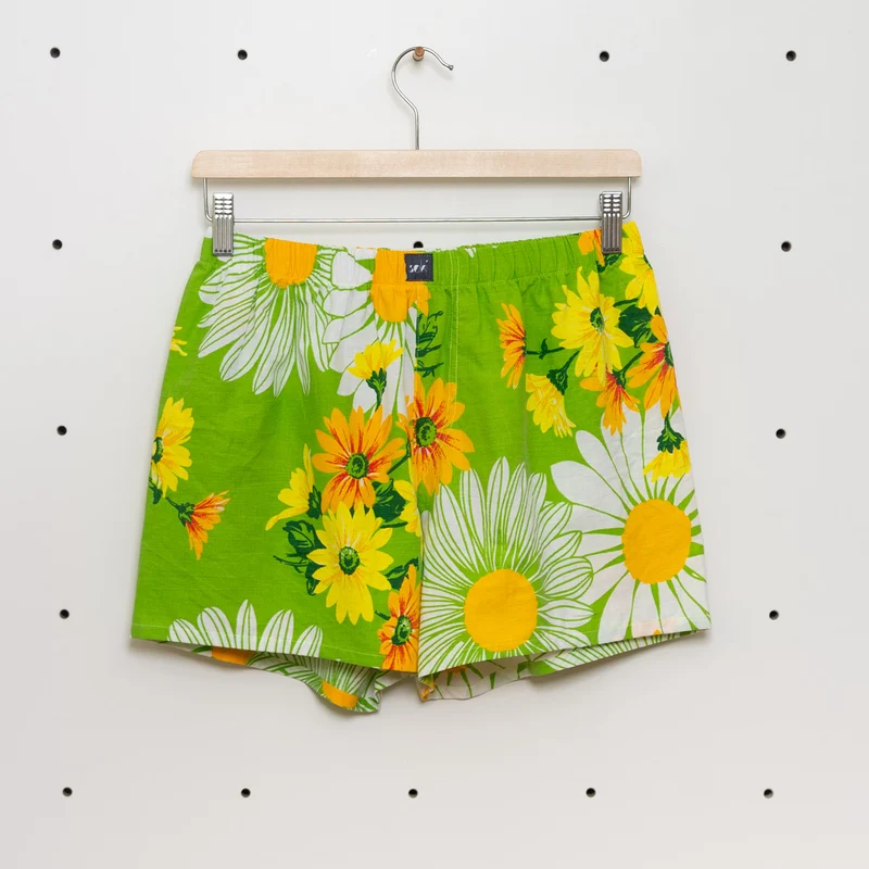 soki Upcycling Boxershorts Gr. S – Unikat aus Bettwäsche