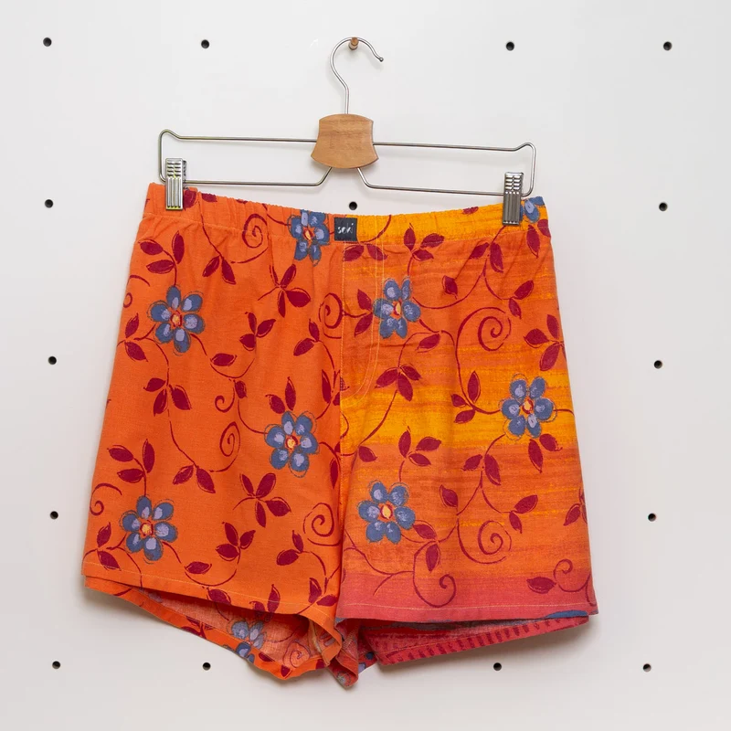 soki Upcycling Boxershorts Gr. XXL – Unikat aus Bettwäsche