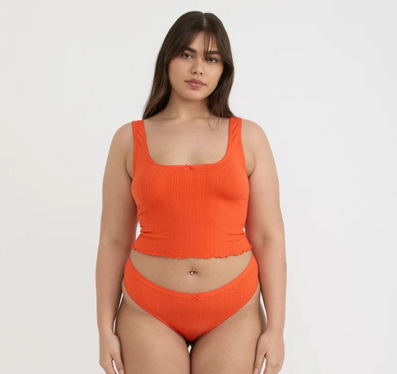 Pointelle Cami