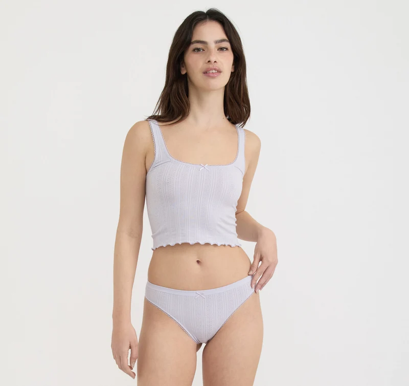 Pointelle Cami