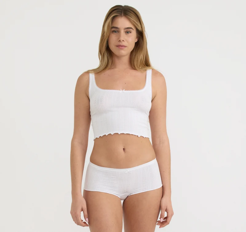 Pointelle Cami