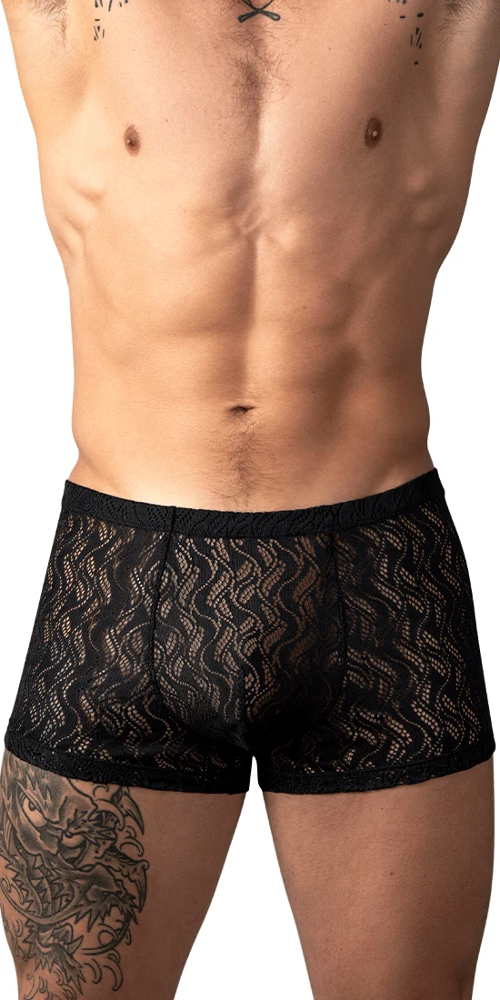 Male Power 150-305 Ripple Pouch Short Black