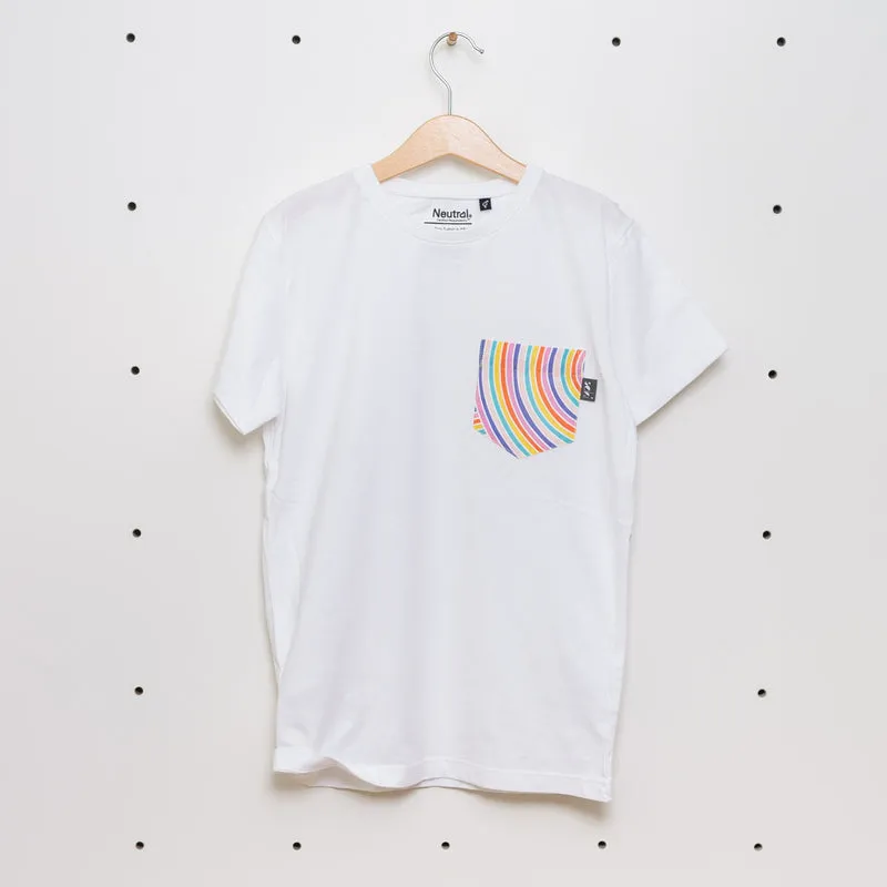 Nachhaltiges Kids Pocket T-Shirt Gr. 140-146 - Made in Germany