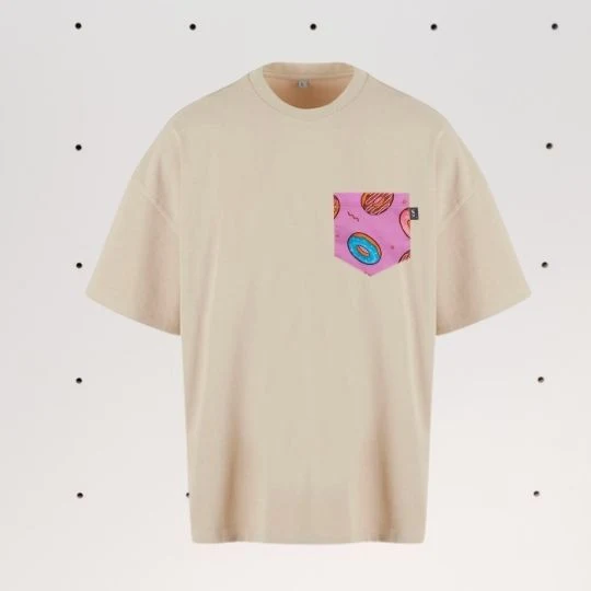 Nachhaltiges SOKI Heavy Shirt Donut Dreams – Good Vibes Edition