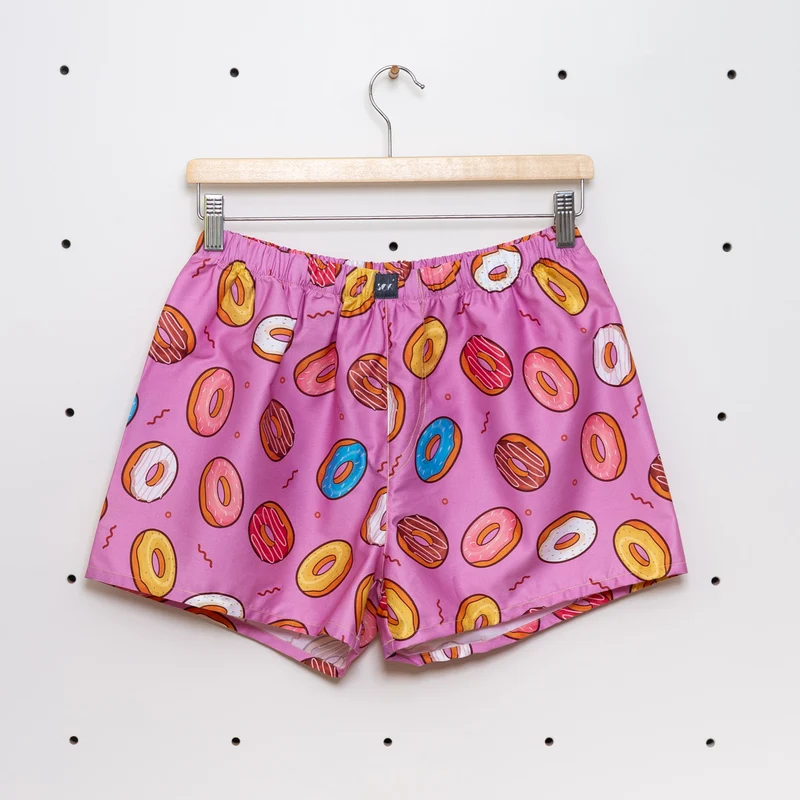 Nachhaltige Boxershorts Donut Dreams – Good Vibes Edition