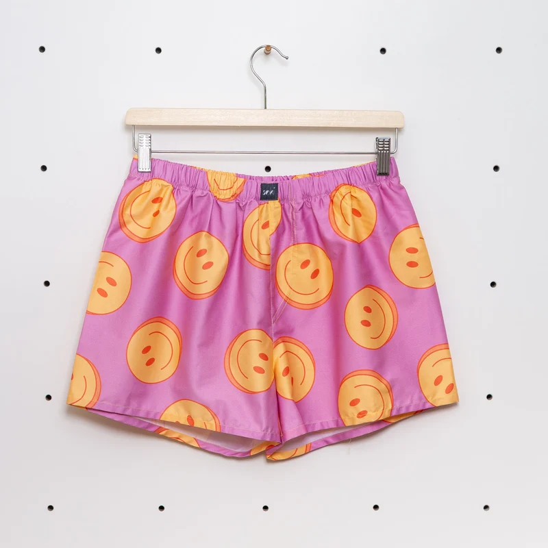 Nachhaltige Boxershorts Happy Smiles – Good Vibes Edition