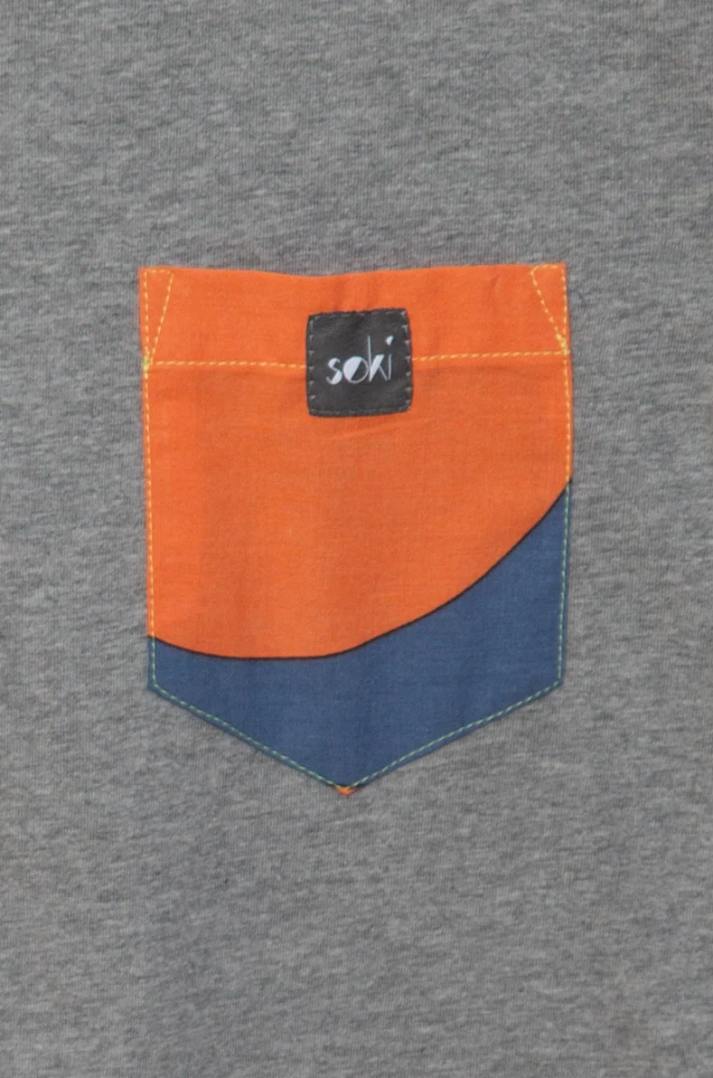 Nachhaltiges Kids Pocket T-Shirt Gr. 140-146 - Made in Germany