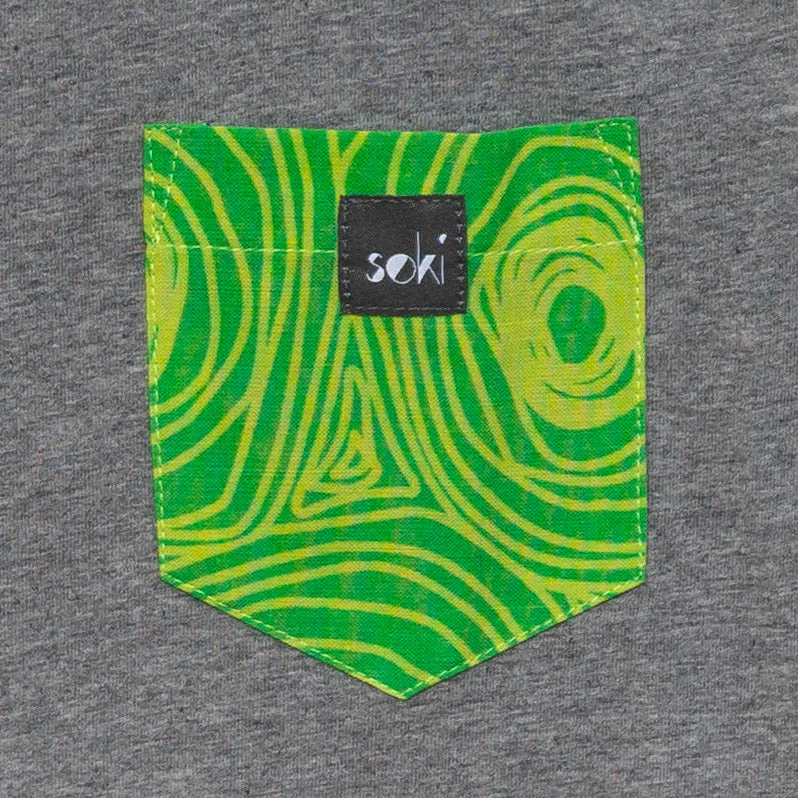 Nachhaltiges Kids Pocket T-Shirt Gr. 140-146 - Made in Germany