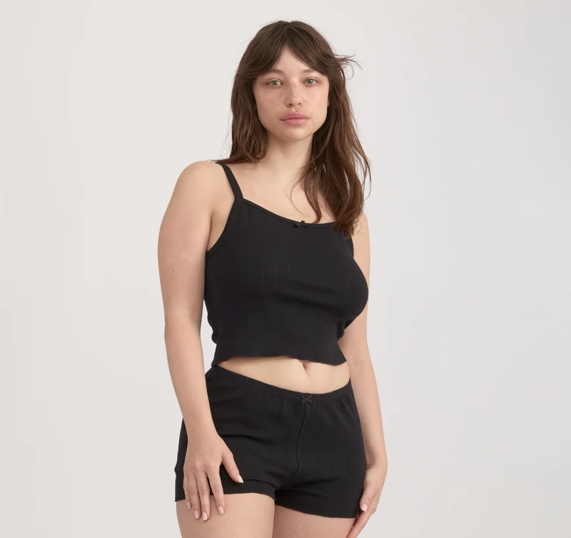 Pointelle Top