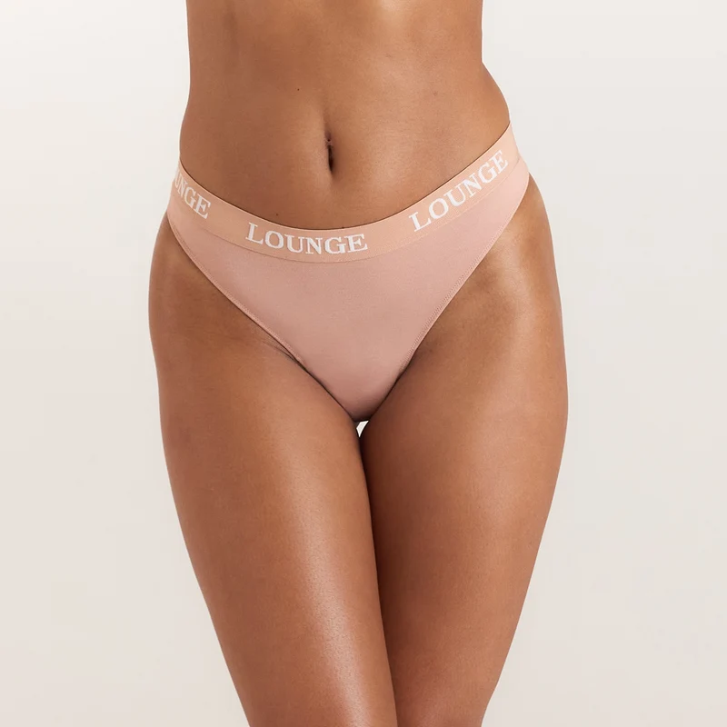 Bamboo Nurture Thong - Honey